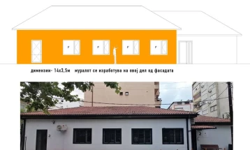 Конкурс за изработка на мурал на фасадата на КСП Центар - Јадро 