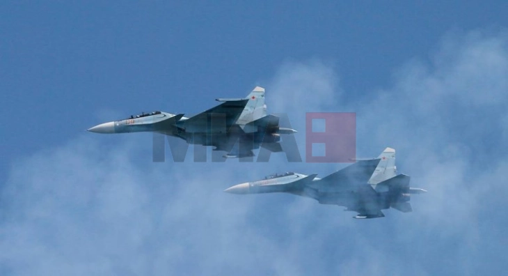 Forcat ajrore ushtarake daneze kapën dy bombardues rusë në hapësirën e NATO-s