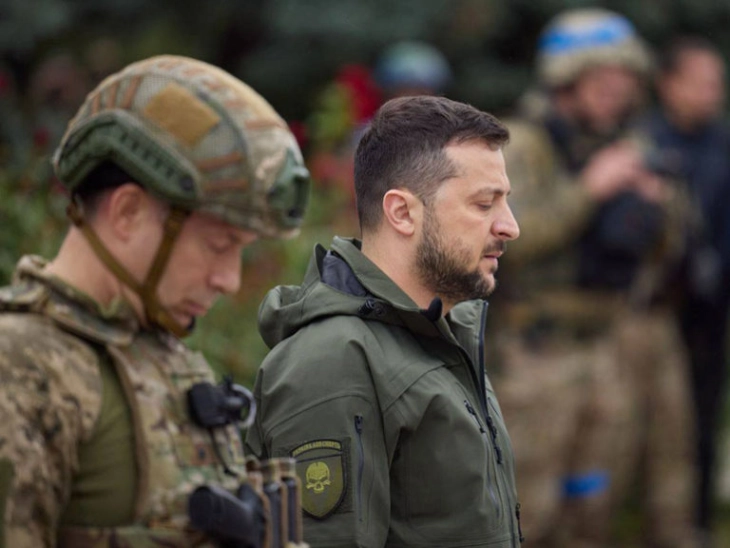 Zelensky visits troops near Bakhmut front line in eastern Ukraine