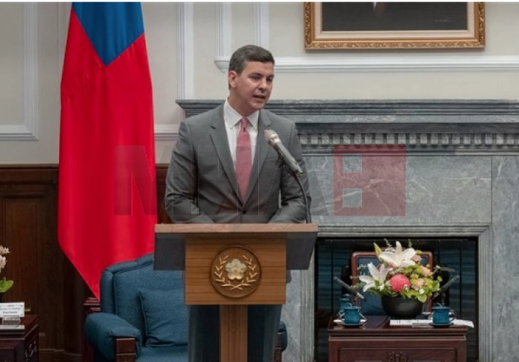 Presidenti i ri i Paraguajit, Santiago Penja, në inaugurimin e tij i konfirmoi lidhjet e afërta me Tajvanin