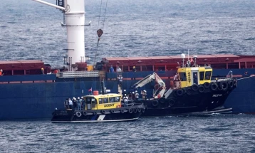 Kubrakov: Një anije transportuese me grurë u largua nga porti i Odesës përmes një korridori të ri të Detit të Zi, e para që nga 16 korriku