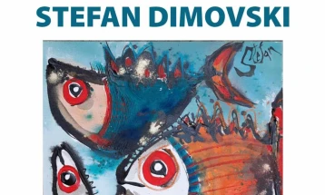 Самостојна изложба на македонскиот уметник Стефан Димовски во Котор