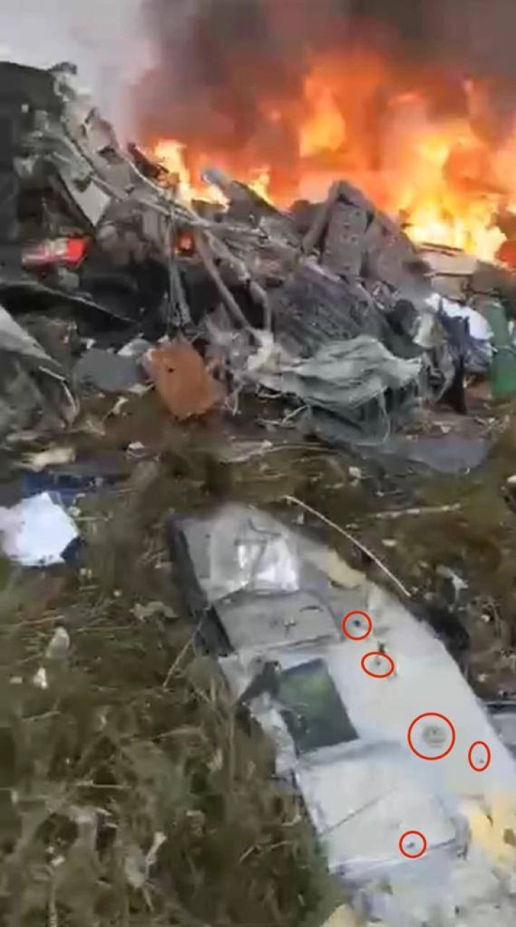 Autoritetet ruse kumtuan se kanë gjetur tetë trupa në vendin e fatkeqësisë së aeroplanit në të cilin supoozohet se ndodhej Prigozhini