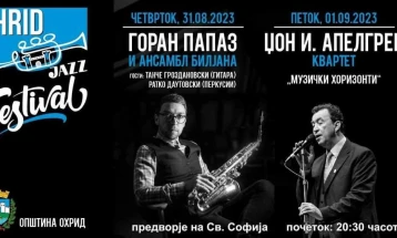 На крајот на август прво издание на Охридскиот џез-фестивал
