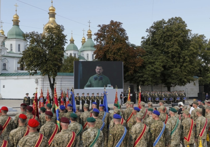 Zelensky calls for unity on Independence Day