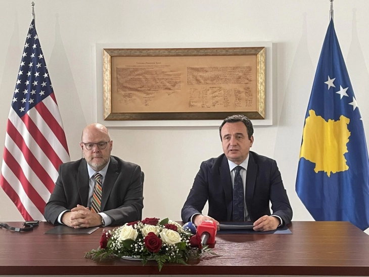 Косово и САД потпишаа договор за заштита на класифицирани информации