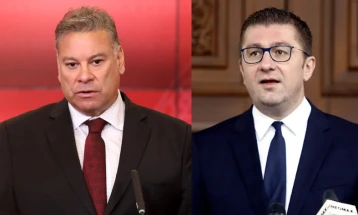 VMRO-DPMNE: Mickoski reaffirmed coalition’s position at meeting with Escobar