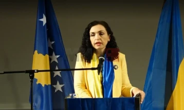 Vjosa Osmani: Është koha që Ukraina të marrë vendime të guximshme për vendosjen e marrëdhënieve me Kosovën