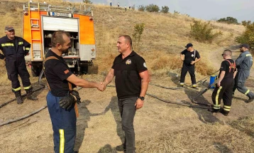 Во гаснењето на пожарот мобилизирани пожарникари и доброволци од Кочани
