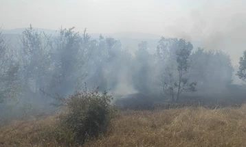 Zjarri afër Ajvatovcit vihet nën kontroll, po intervenohet në një vatër të re zjarri në Studeniçan