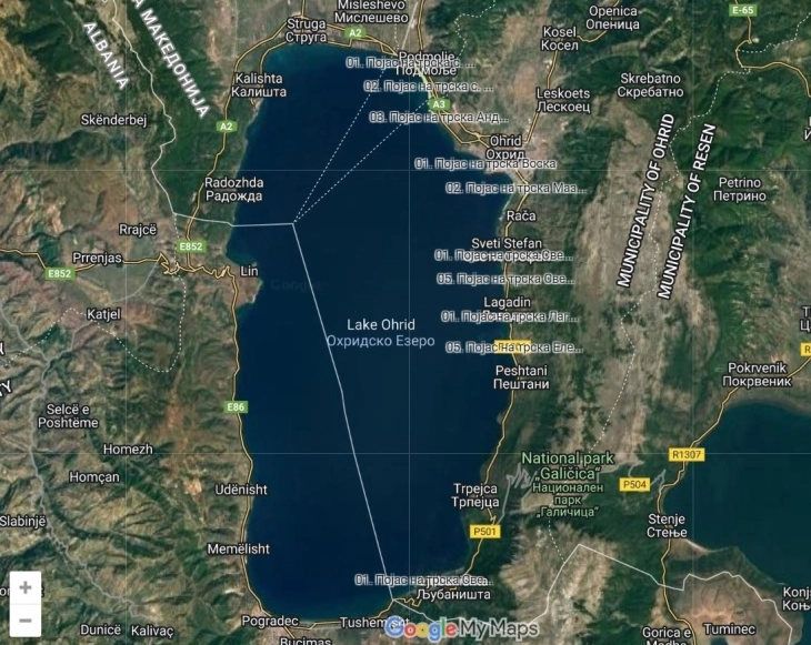 Странски турист се удави попладнево во Охридското Езеро