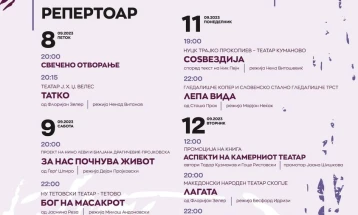 Објавена програмата на 31-то издание на Фестивалот на камерен театар „Ристо Шишков“