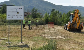 Во Струмица почна изградбата на затворен училиштен базен