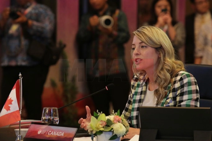 Ministrja kanadeze e Punëve të Jashtme Melani Zhole për vizitë në Shkup