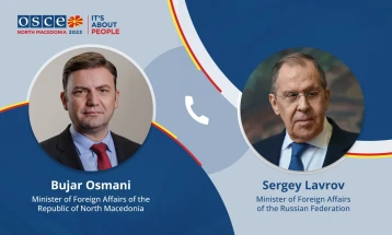 Bisedë telefonike Osmani-Lavrov