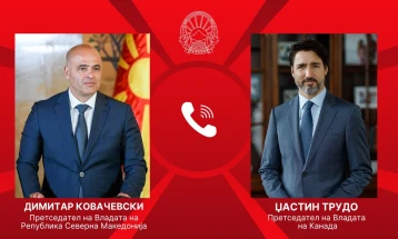 Kovaçevski - Trudo: Maqedonia e Veriut gjithmonë mund të llogarisë në Kanadanë