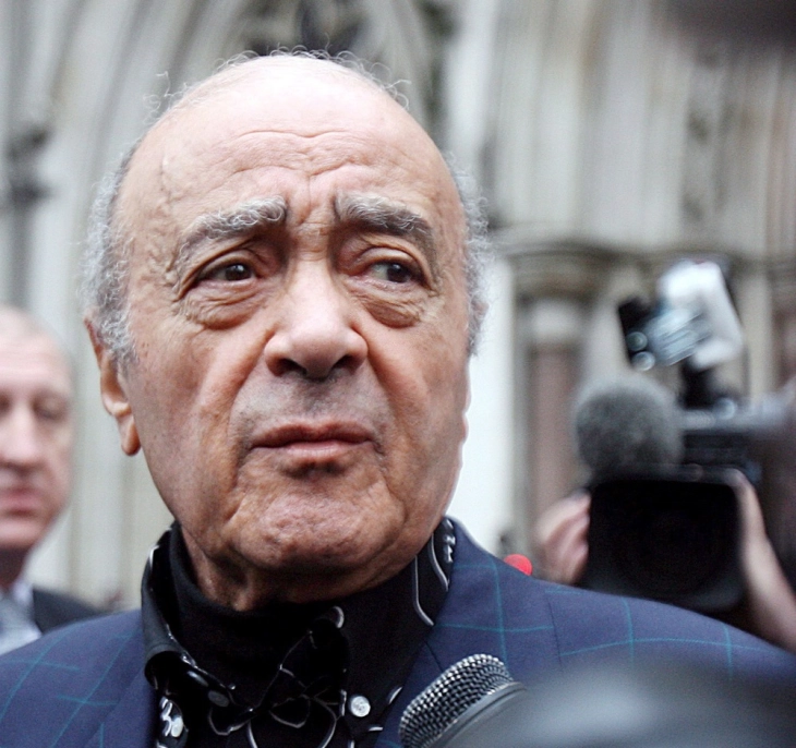 Former Harrods Owner Mohamed Al Fayed Dies Aged 94