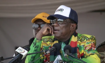 Zimbabwe president sworn in for second term after disputed vote