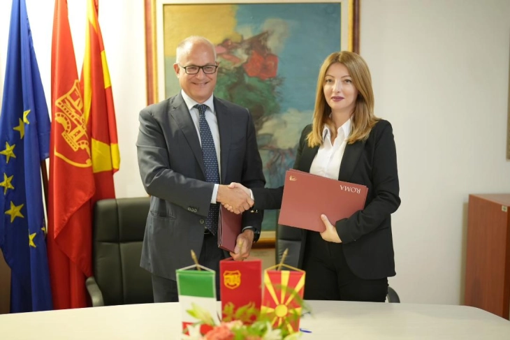 Mayors of Skopje and Rome sign Memorandum of Cooperation