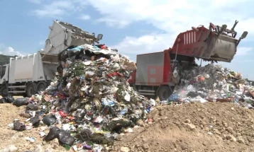 Изгаснат мал пожар на скопската депонија Дрисла