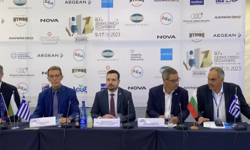 Речиси 60 бугарски компании ќе се претстават на Меѓународниот саем во Солун, Бугарија е почесна земја