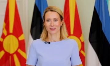 Kallas: After NATO, we would also like to welcome North Macedonia in EU