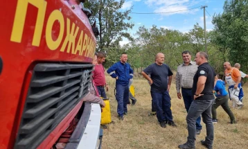 Пожарот од село Руѓинце, стигна до Бељаковце
