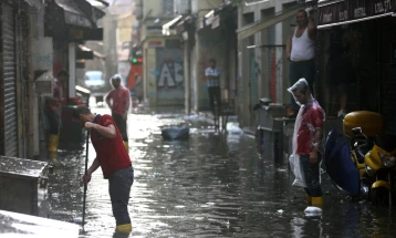Five missing as floods strike western Turkey