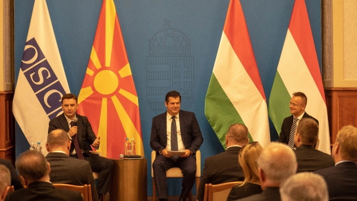 Osmani addresses top Hungarian diplomats in Budapest