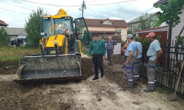 Општина Илинден продолжува со приклучување на домаќинствата кон канализацискиот систем