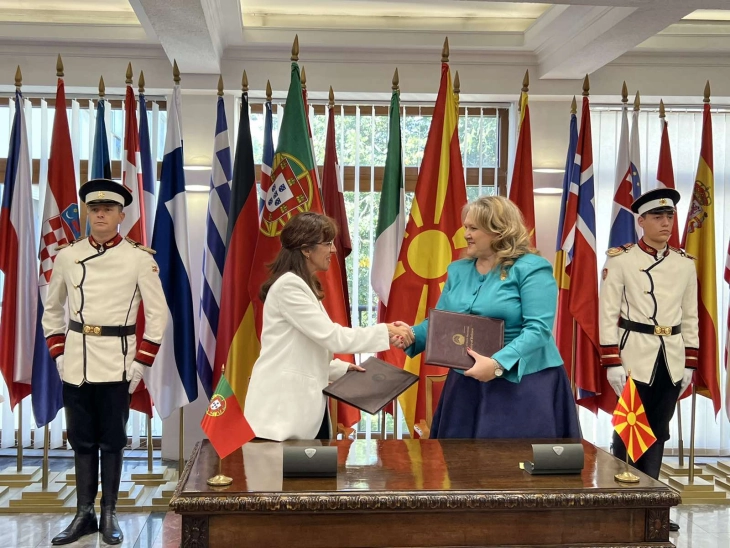 North Macedonia and Portugal sign bilateral defence cooperation agreement