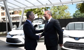 OSCE Mission to Skopje donates vehicles to Ministry of Internal Affairs