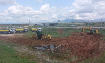 Aktivitetet ndërtimore për ndërtimin e autostradës Prilep - Manastir të Korridorit 10d