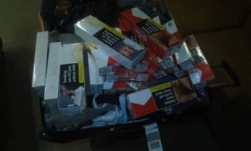 Приведено лице од Струмичко, пронајдени 297 штеки разновидни цигари