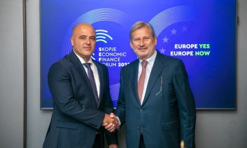 Kovachevski – Hahn: Secure European future means political and economic stability for North Macedonia