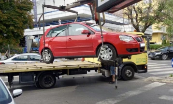 Минатата недела санкционирани 237 непрописно паркирани возила во Центар