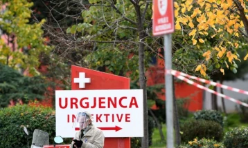 Во Албанија за една недела повеќе од 900 потврдени позитивни случаи со Ковид
