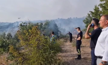QMK: Lokalizohet zjarri afër Katllanovës