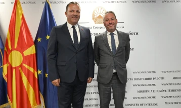 MoI Spasovski holds working meeting with EMCDDA delegation