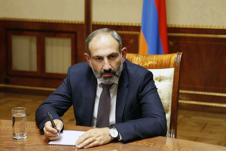 Пашинјан: Ерменија не учествуваше во подготовката на текстот на договорот за прекин на огнот