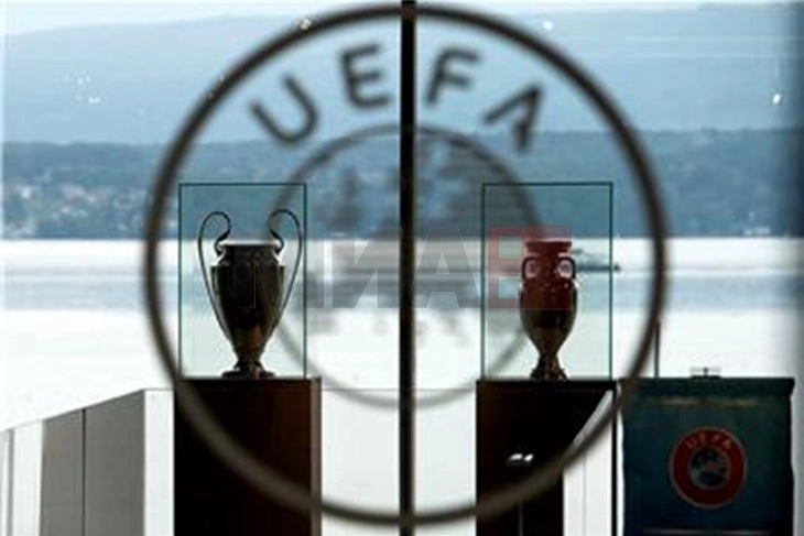 UEFA gjobiti Rumaninë për shkak të pankartave “Kosova është Serbi”