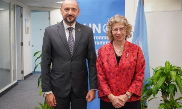 Deputy PM Bytyqi meets UNEP Chief Andersen in New York