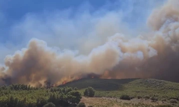ЦУК: Изгаснати 23 пожари на отворено, тимови на ЕВН интервенирале во12 општини
