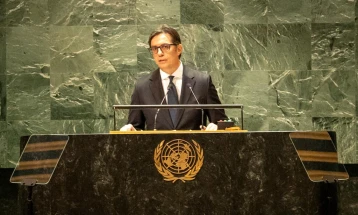 Pendarovski: Multilateralizmi i ripërtërirë dhe i forcuar është përgjigje ndaj kërcënimeve të sotme, nevojiten reforma të brendshme në KB