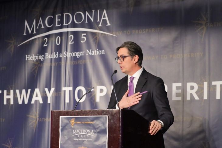 Closer ties needed between North Macedonia and the diaspora, says Pendarovski