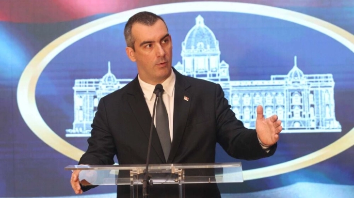 Орлиќ: Курти веднаш побрза да ги обвини Србите за настаните во Бањска на Косово