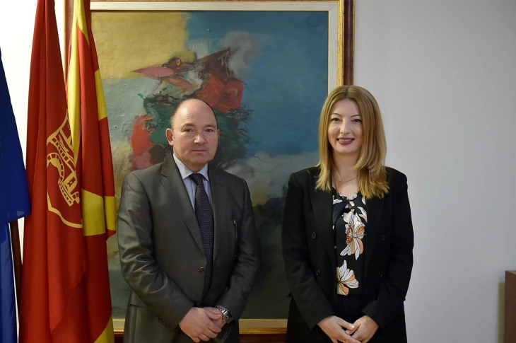 Arsovska meets with new Austrian Ambassador Pammer