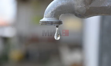 Без вода дел од населба Драчево и Долно Лисиче