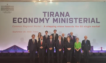 Форумот на министрите за економија од Берлинскиот процес ја зајакнува посветеноста на создавањето Заеднички регионален пазар