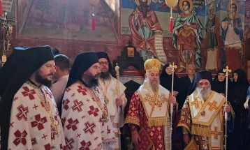 Обележана втората слава на манастирот во дебарското село Рајчица